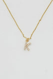 Pearl Initial Necklace
