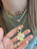 Fluted Pearl Charm