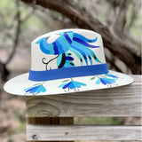 Hand Painted Hat - Otomi