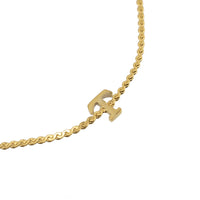 Dainty Love Initial Bracelet