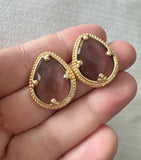 Natural Stone Teardrops