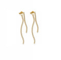 Double Line Diamond Drops