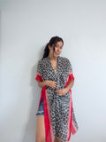 Leopard Kimono with Solid Edge