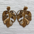 Gold Beaded Palms