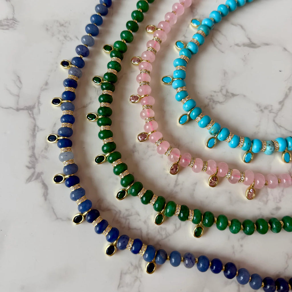 Luxe Natural Stone Necklace