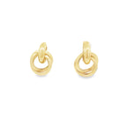 Gold Filled Twisted Earrings