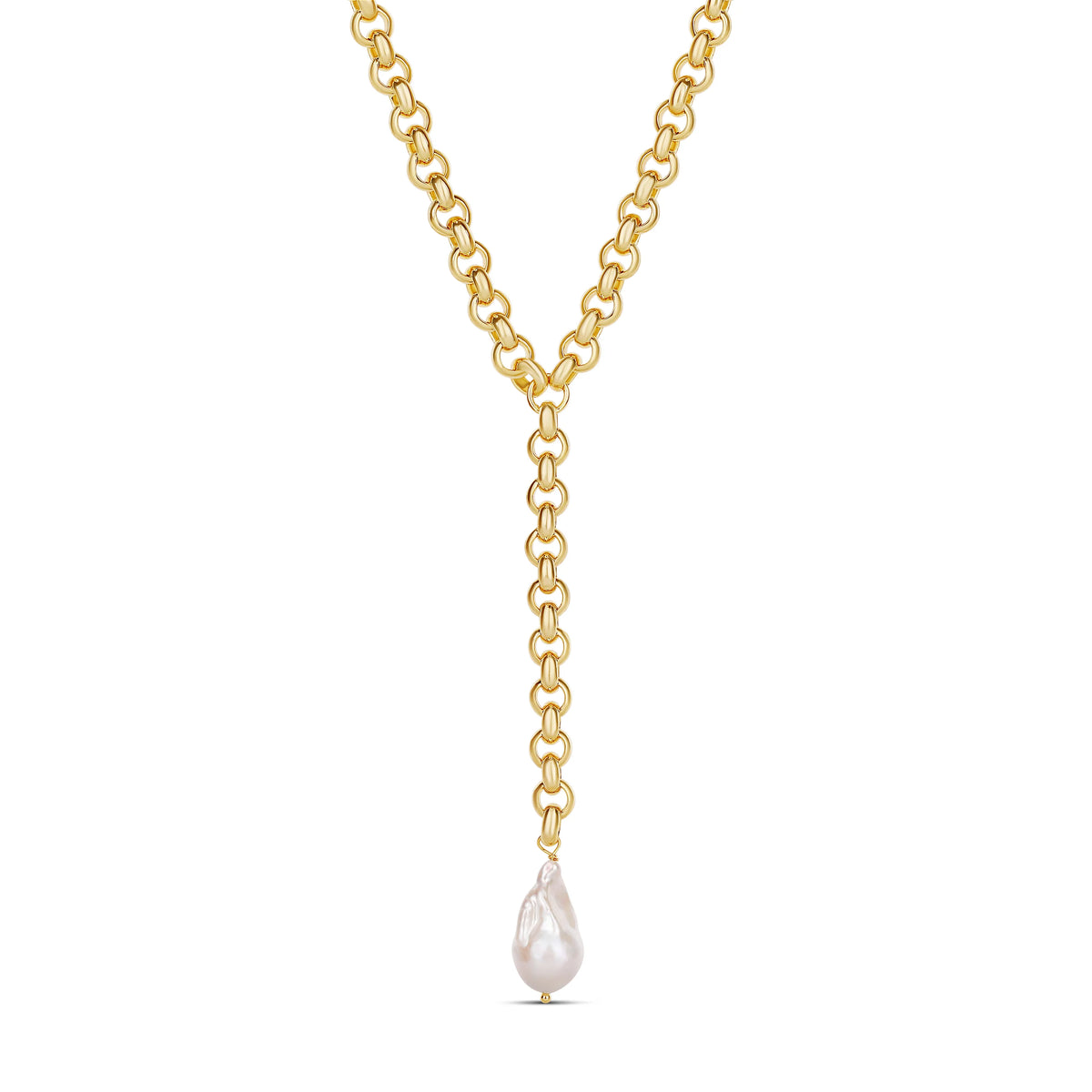 Baroque Pearl Lariat