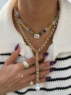 Baroque Pearl Lariat