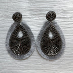 XL Beaded Teardrops