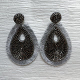 XL Beaded Teardrops