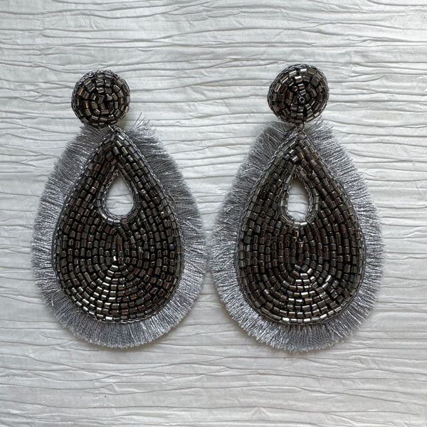 XL Beaded Teardrops