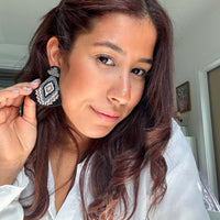 Aztec Statement Earrings