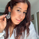 Aztec Statement Earrings