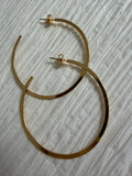 Flat Purse Hoops
