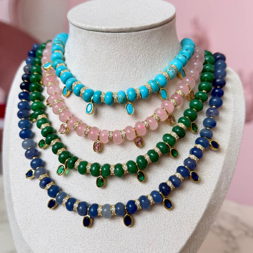 Luxe Natural Stone Necklace