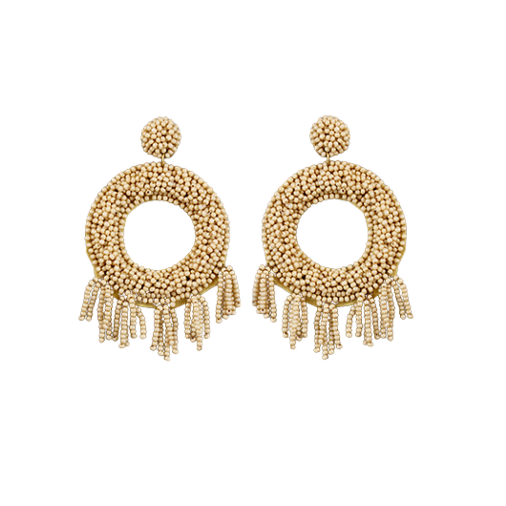 ChaCha Beaded Statement Earrings
