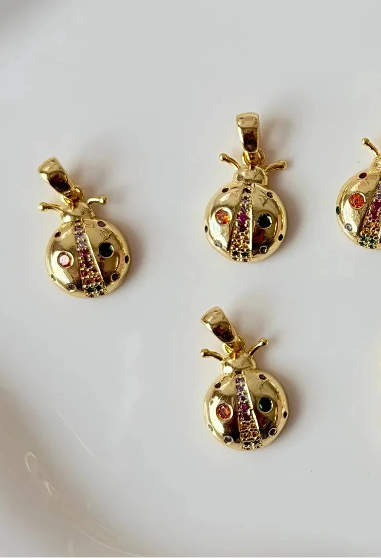 Ladybug Necklace 0309