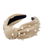 Khaki Pearl Headband