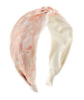 Light Pink and White Headband