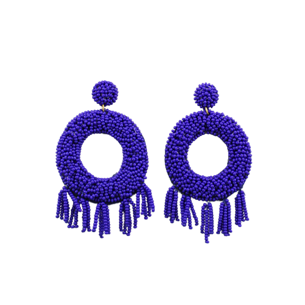 ChaCha Beaded Statement Earrings