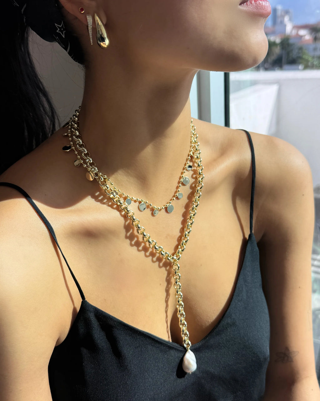 Baroque Pearl Lariat