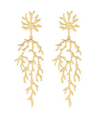 Gold Coral Statement Stunners