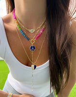 Evil Eye Cuban Link Necklace