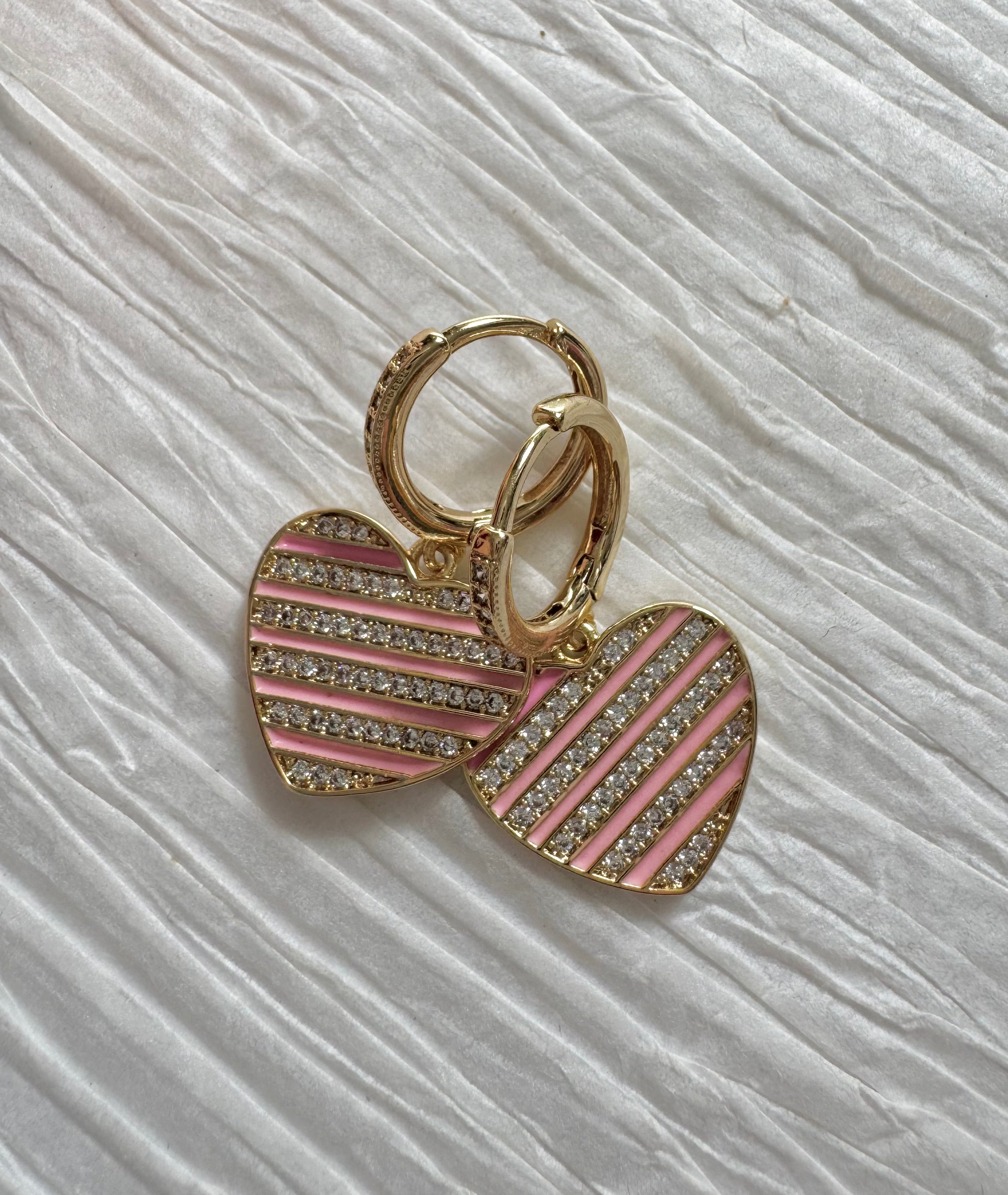 Mini Heart Hoops