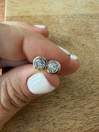 Diamond Studs with Halo