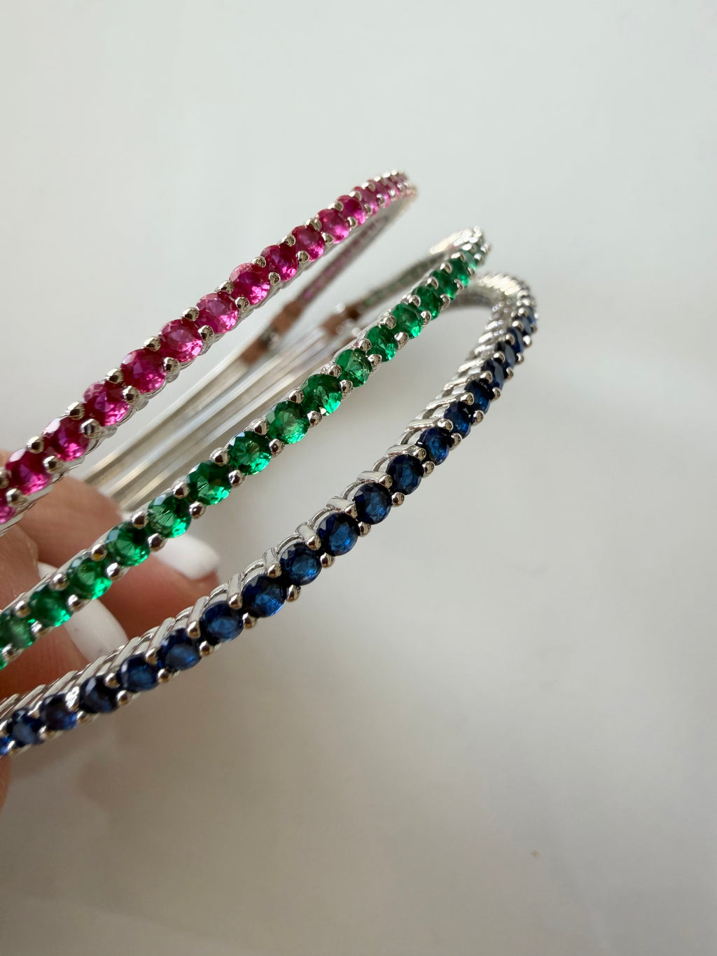 Gold and Colored Bangle