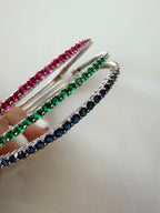 Gold and Colored Bangle