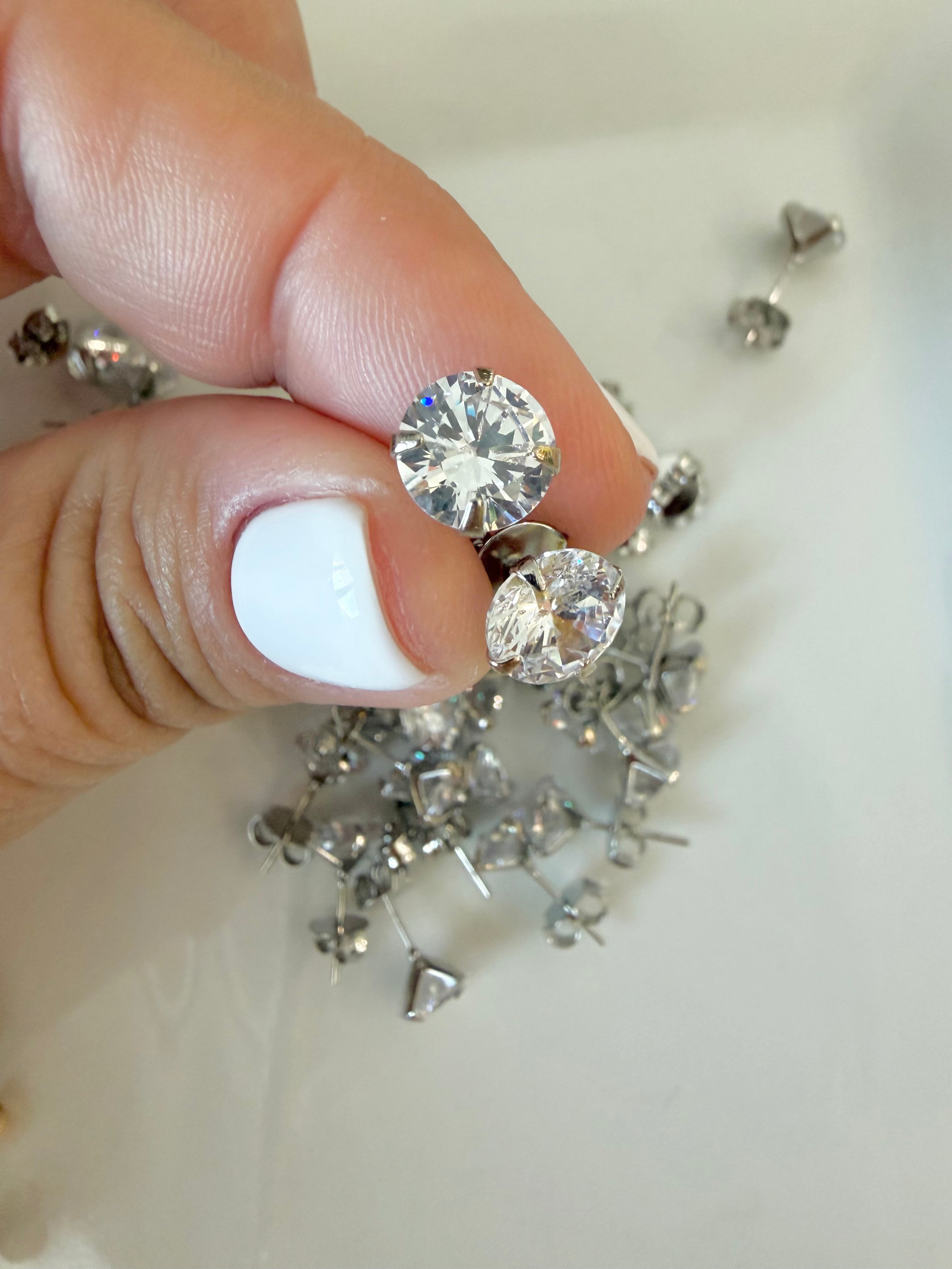 Martini Diamond Studs