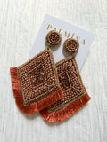 Felt Back Beaded Diamonds