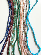 27" Natural Stone Necklace