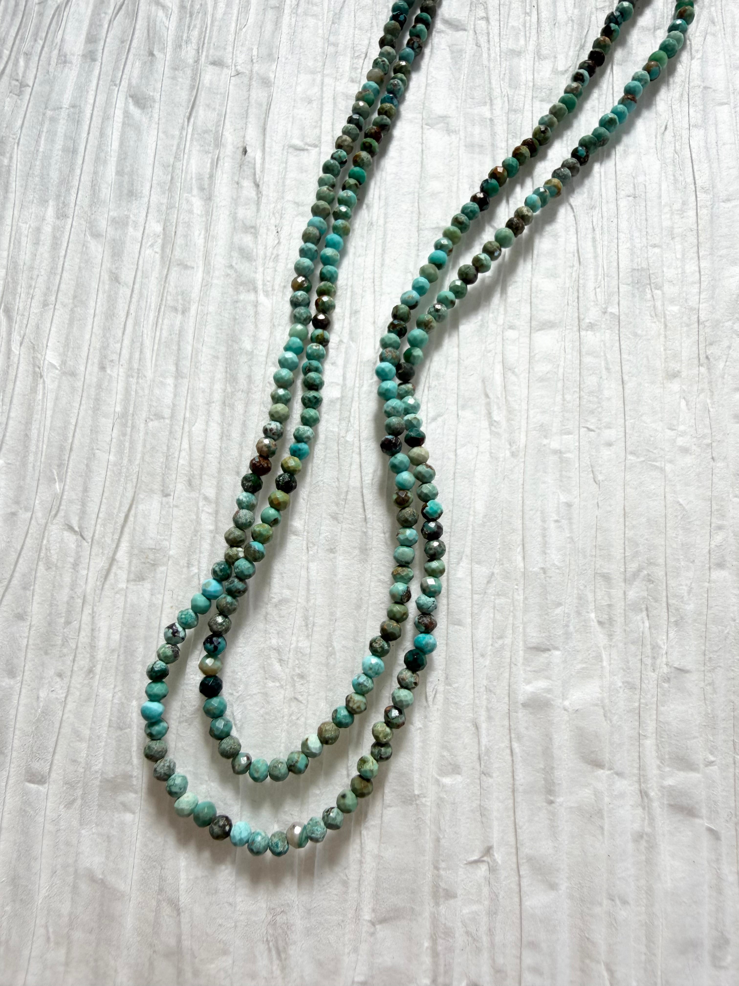27" Natural Stone Necklace