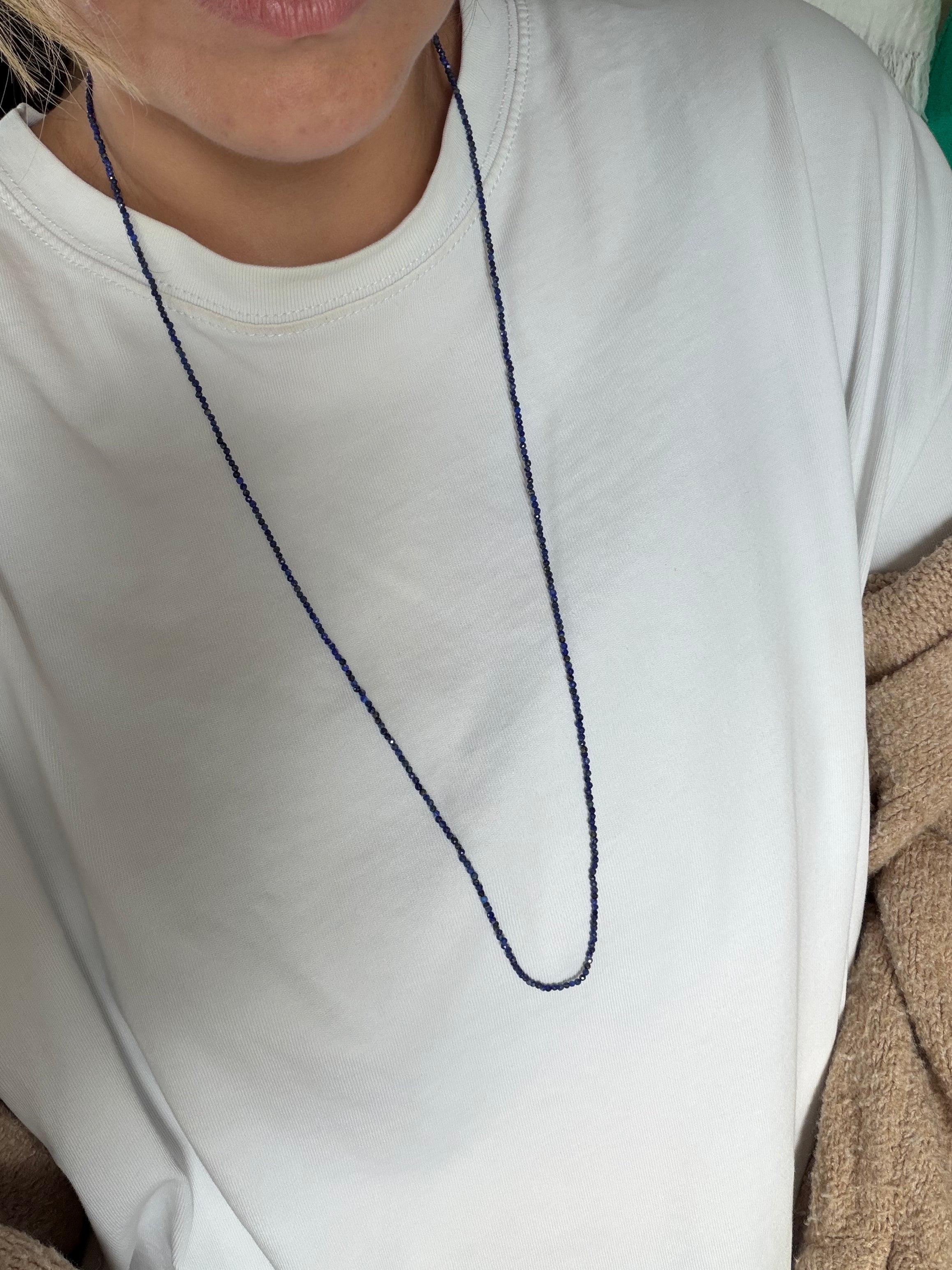 27" Natural Stone Necklace