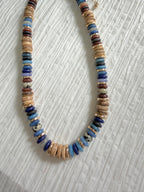 Navy and Natural Necklace