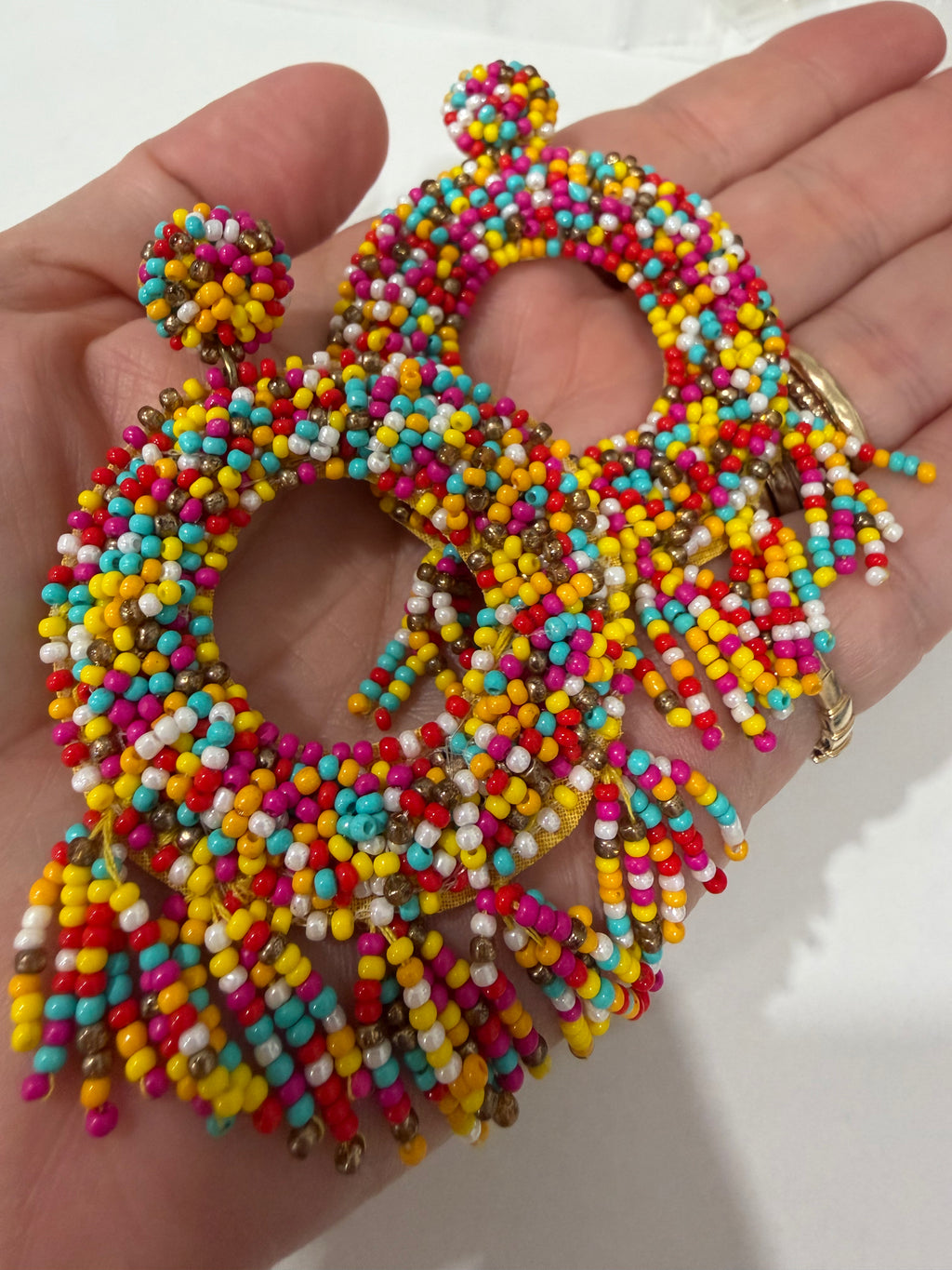ChaCha Beaded Statement Earrings