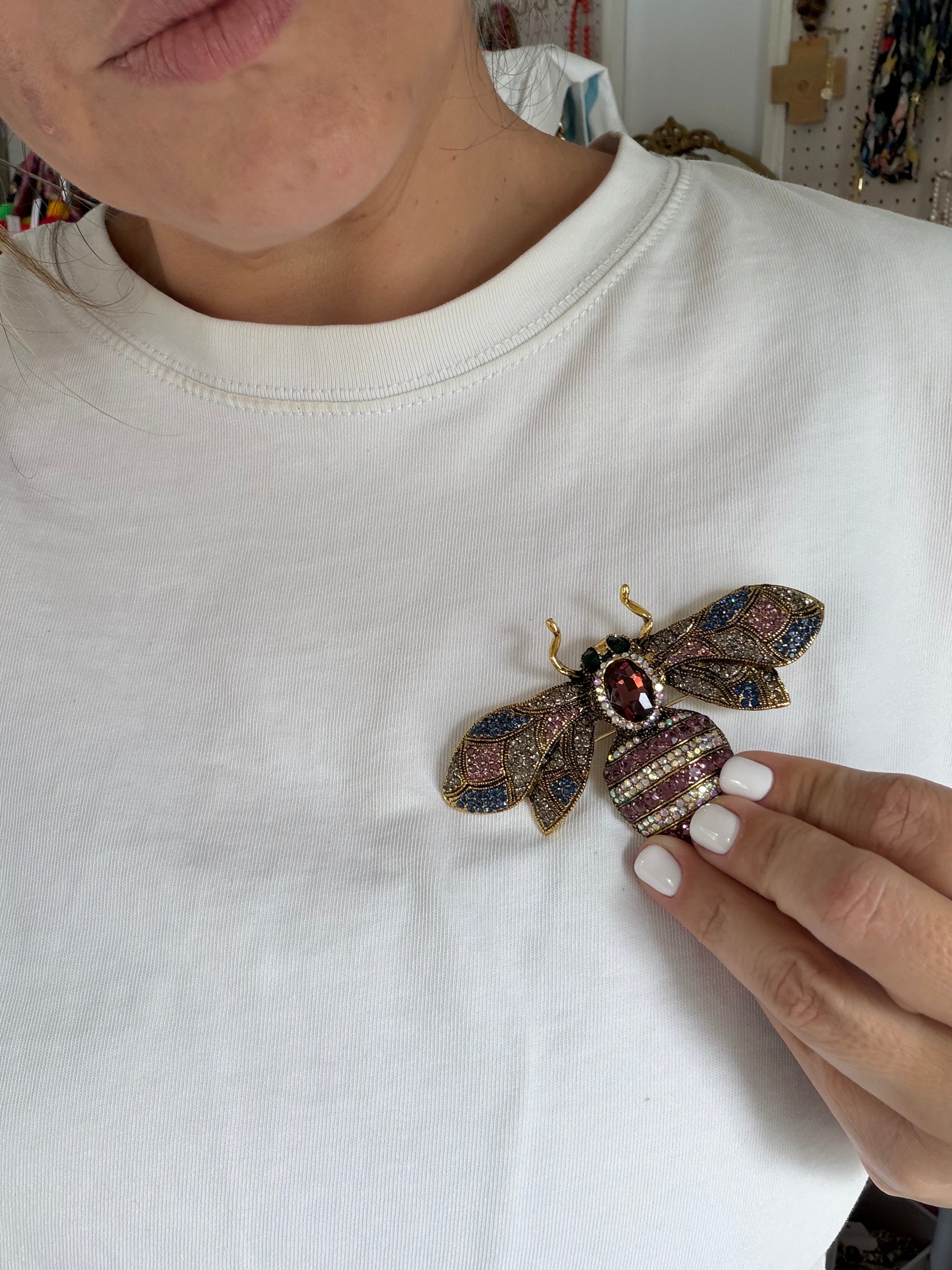 XL Moth Brooch