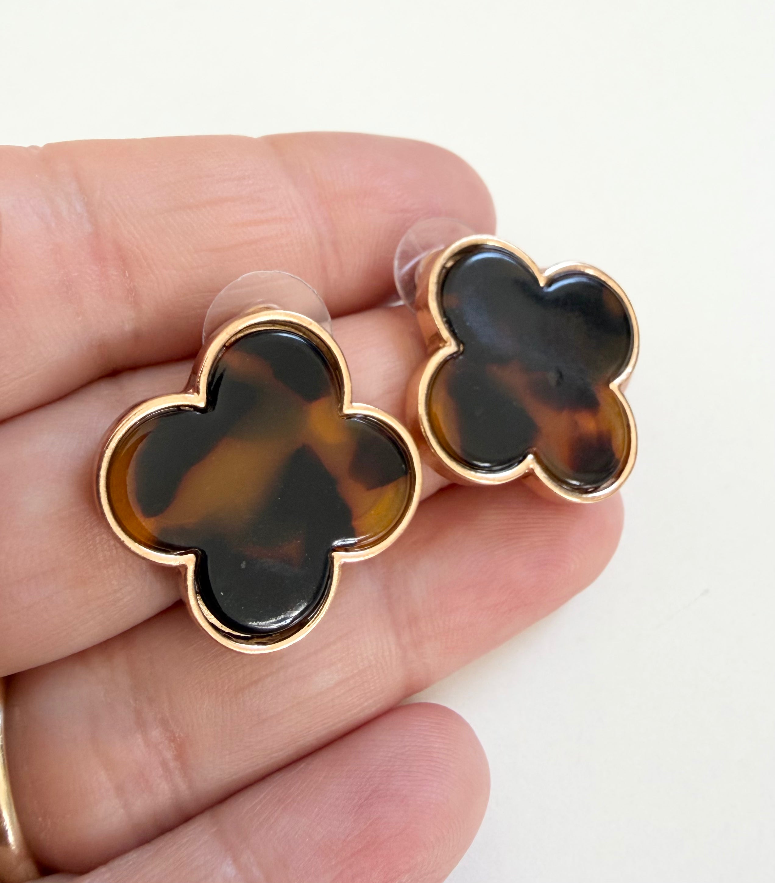 Large Clover Studs