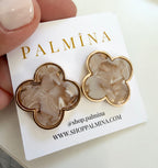Large Clover Studs