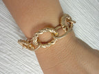Matte Gold Chain Bracelet