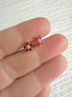 Mini Colored Flower Studs