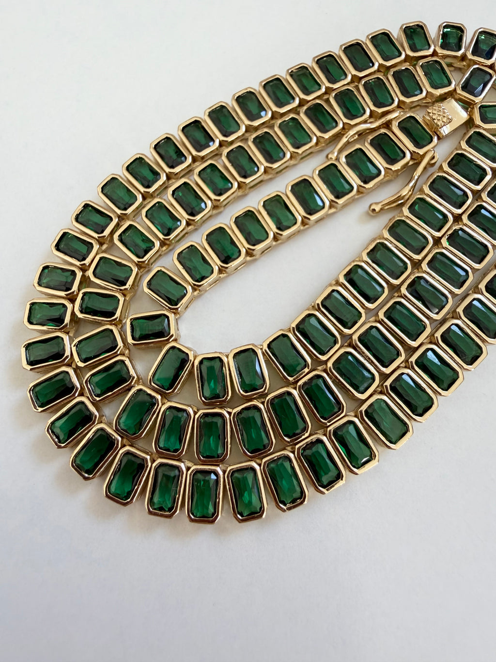 Baguette Tennis Necklace