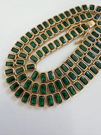 Baguette Tennis Necklace