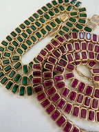 Baguette Tennis Necklace