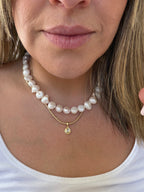 Diamond Teardrop Necklace