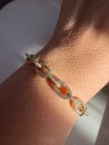 Diamond Chainlink Bracelet