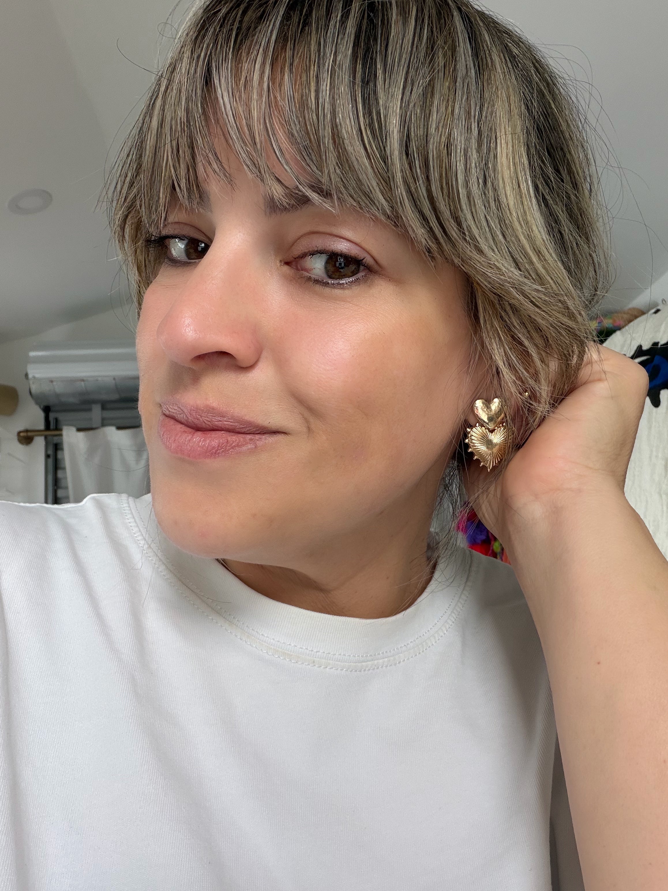Double Heart Earrings