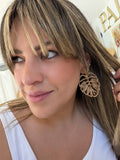 Raffia Monsterra Stunners